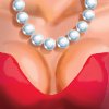 Pearl necklace emoji
